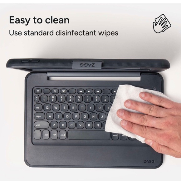 ZAGG BRAND NEW NOT OPENED RUGGED KEYBOARD FITS IPAD 10.2  GEN7-9 - Picture 6 of 10